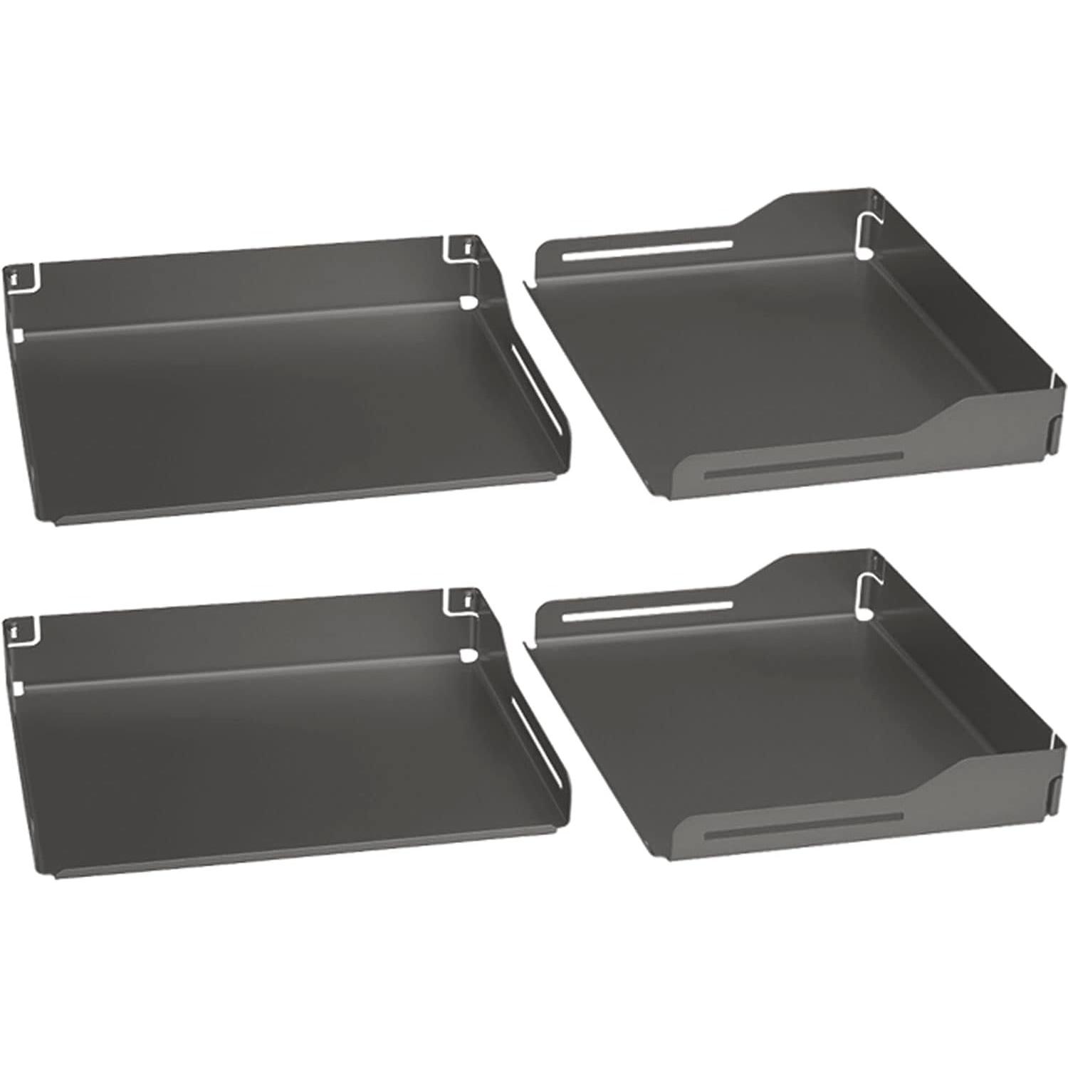 Ebnat, Allestimento mobili, Set di scaffali sospesi PEKA Libell 450 Magic Corner Standard antracite (1 pz.)