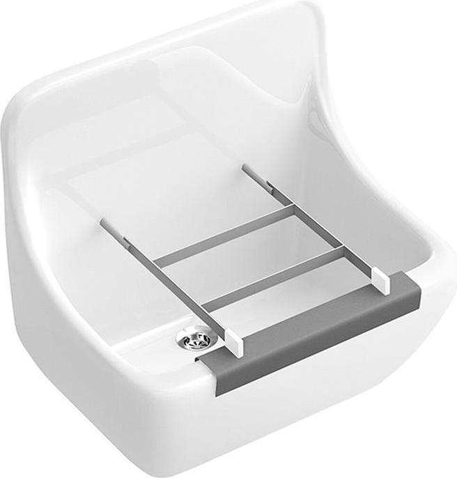 Produktbild Villeroy & Boch V&B Ausgussbecken O.NOVO 450x400x350mm, mit Randschoner we C+ (45 cm)