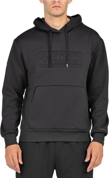 Produktbild +8000 Herren Sweater mit Kapuze Esnou Schwarz (L)