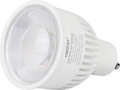 Immagine prodotto Milight Smart LED Spot GU10 KW/WW 6W con radiocomando (GU10, 6 W, 550 lm, 6 x, E)