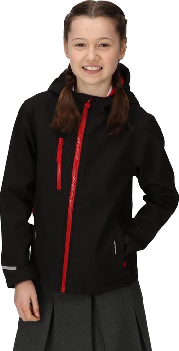 Actual product image Regatta Childrens/Kids Ablaze 3 Layer Soft Shell Jacket (128)