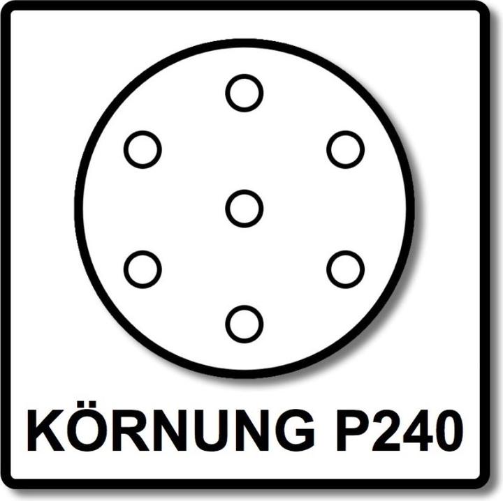 Produktbild Festool Schleifscheibe STF D225/128 P240 GR/25 (P240)