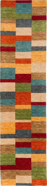 Produktbild Pergamon Natur Wolle Teppich Gabbeh Esta Läufer (70 x 140 cm)