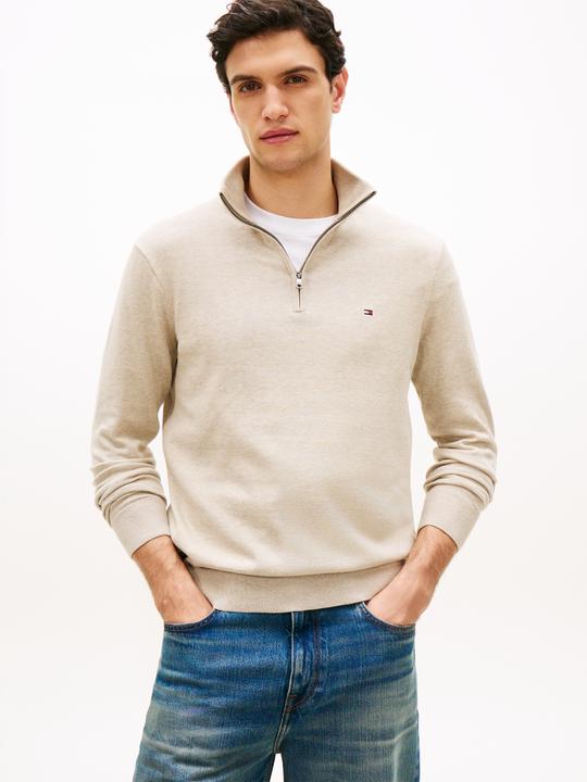 Image du produit Tommy Hilfiger Half-Zip Mock Neck Jumper (L)