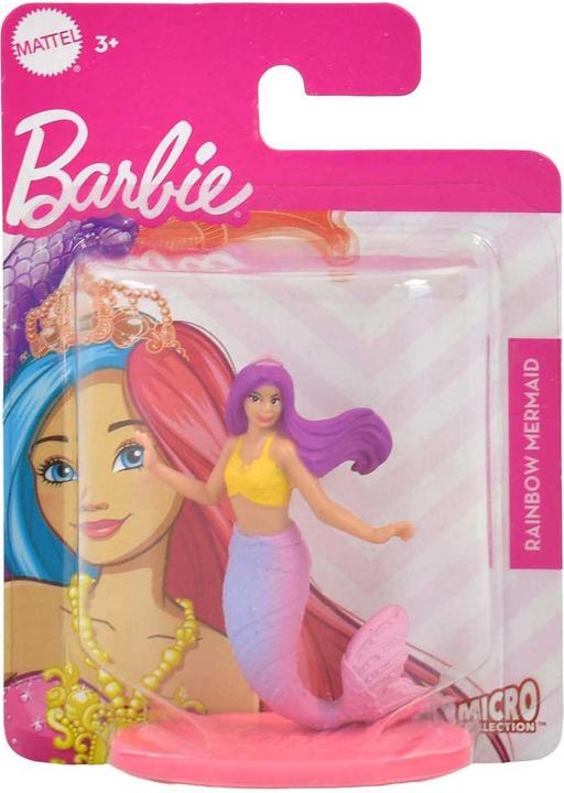 Produktbild Mattel Barbie Mini Regenbogen Meerjungfrau Meerjungfrau 6Cm