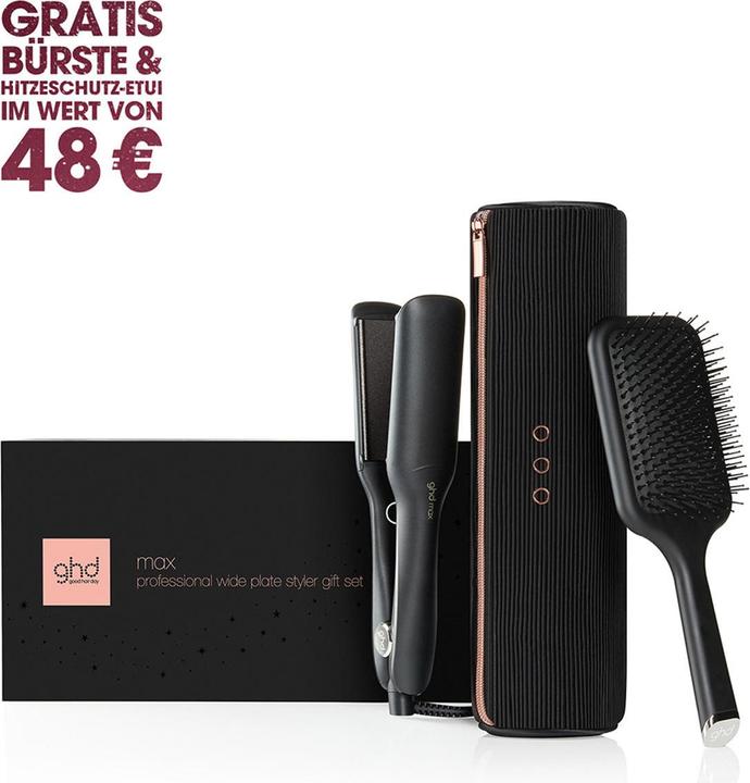 Actual product image ghd Core Set Max (Styler, Paddle Brush & Case)