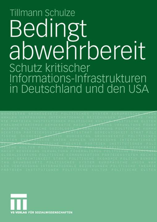 Produktbild Bedingt abwehrbereit (Deutsch, Tillmann Schulze, 2006)