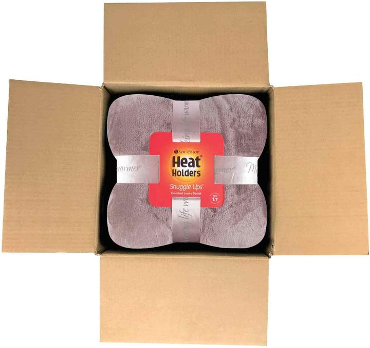Actual product image Heat Holders Luxus Winter 1.7 TOG Thermo Fleece Decke Warm - 180 x 200 cm (200 x 180 cm)