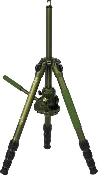 Productafbeelding Sirui CT04 Statief met videokop CT5 Matgroen Aluminium (Metaal)