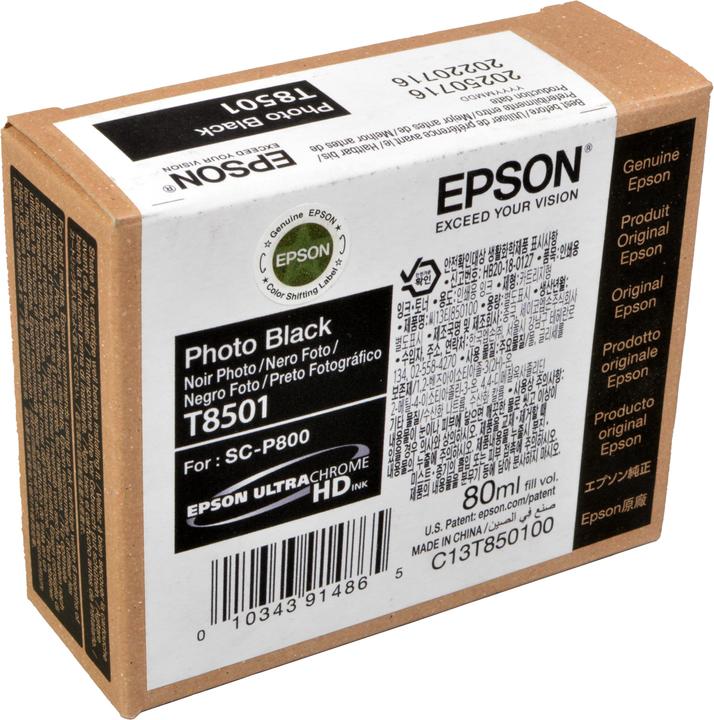 Produktbild Epson T8501 UltraChrome HD (PBK)