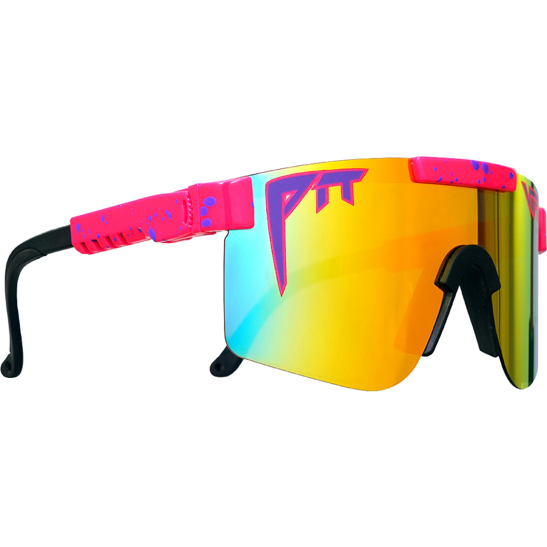 Pit Viper, Herren, Sportbrille, The Radical Polarized (Pink, Blue), Pink