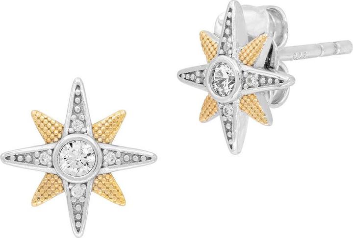 Produktbild Engelsrufer Ohrstecker Newstar Bicolor (925er Silber, Farbstein)