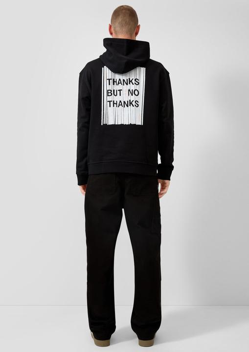 Produktbild s.Oliver Sweatshirt Streets Hoodie mit Print (M)