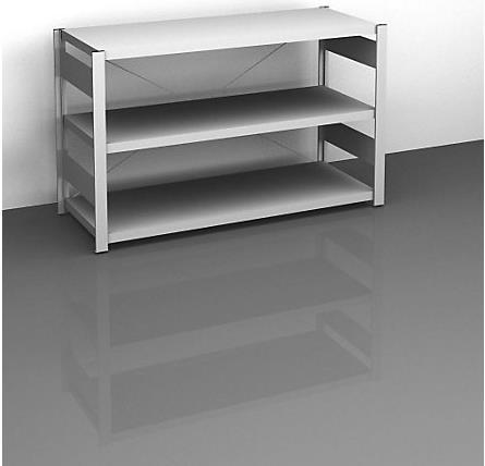 Actual product image kaiserkraft Sideboard plug-in shelf, light gray