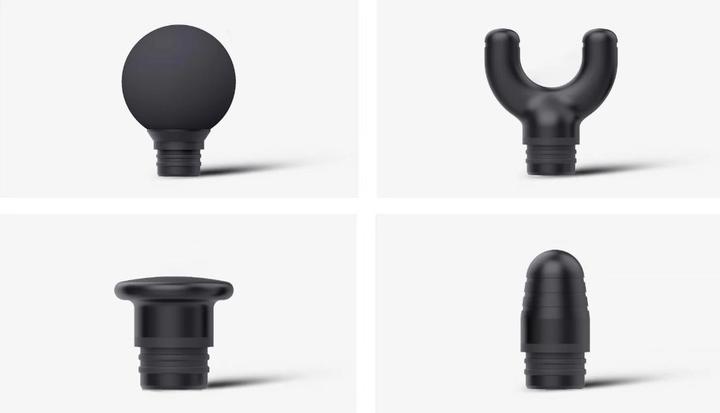 Immagine prodotto Havit - Mini Massage Gun (MG1508) - 7.4V, 15W, 3000RPM, 1500mAh - Black (5 Passi, 120 min)