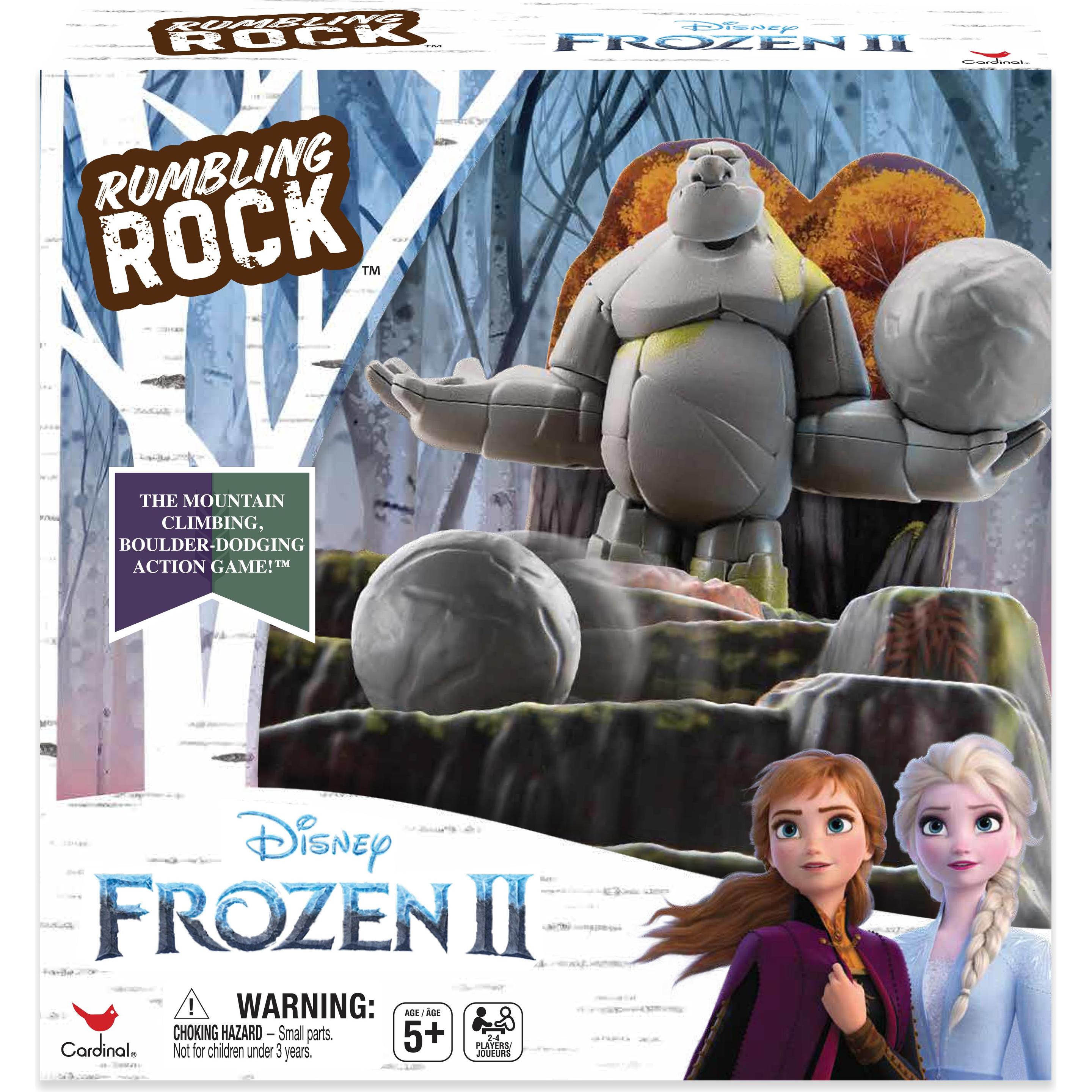 Spin Master Frozen 2 - Rumbling Rock 3D-Brettspiel