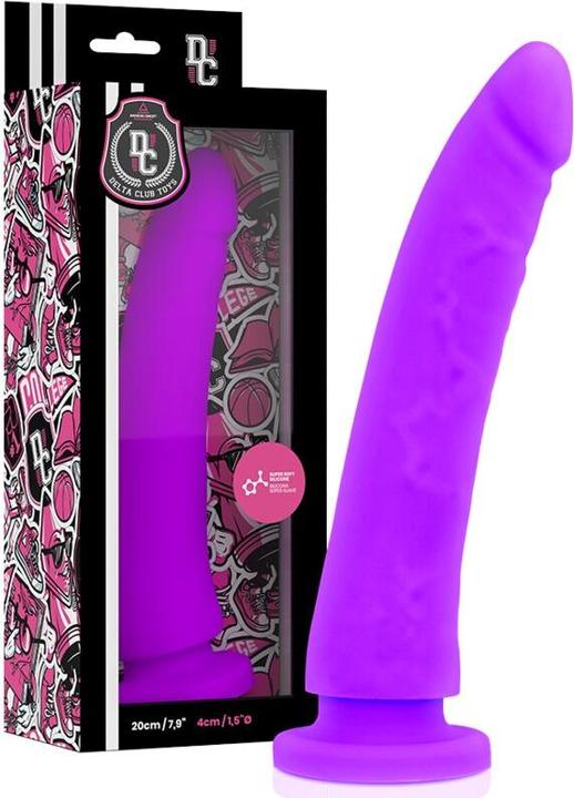Image du produit Delta Club Toys Dildo Lila Silicona Medica 20 X 4 cm
