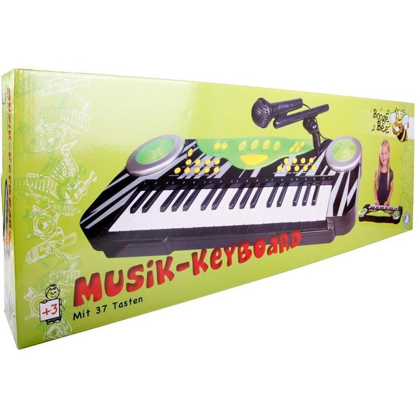 Boogie Bee Keyboard mit Mikrofon (Italienisch, Englisch, Französisch, Niederländisch)