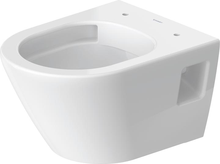 Duravit Wall-hung washdown WC D-NEO Compact rimless HygieneGlaze white
