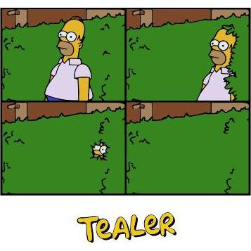 Thumbnail - Tealer, Herren, Shirt, t-hirt, Weiss, (S)