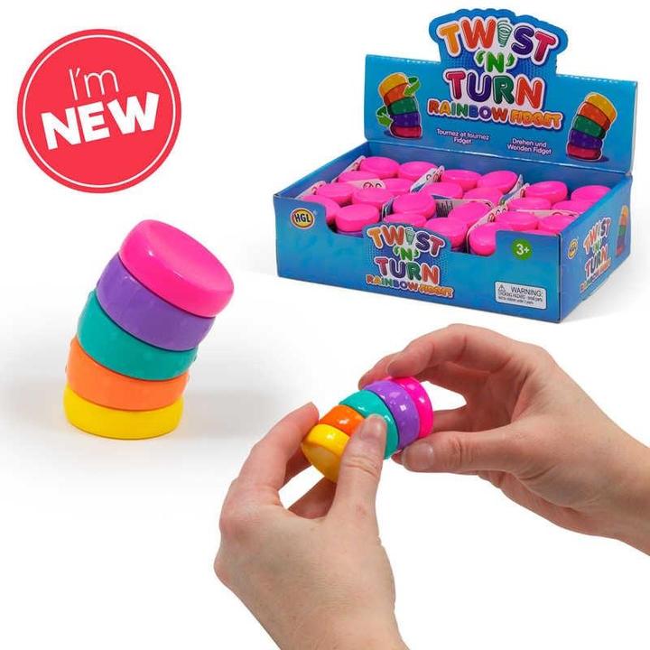 NoName Twist n Turn Regenbogen-Fidget
