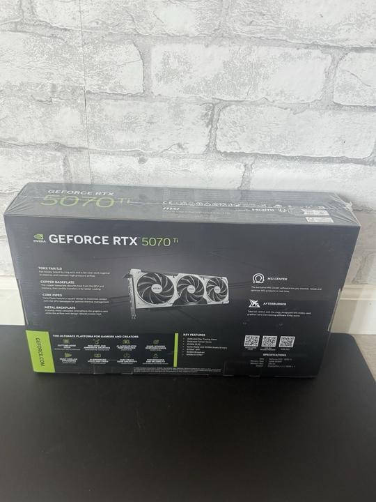 Produktbild MSI GeForce RTX 5070 Ti VENTUS 3X OC (16 GB)