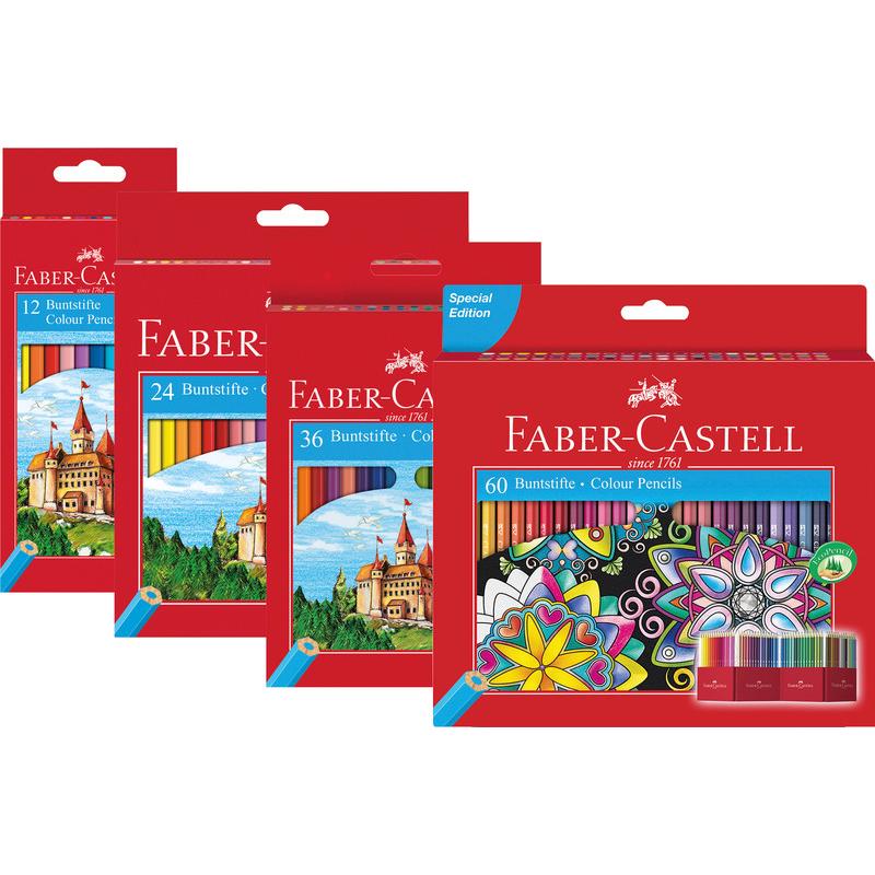 Thumbnail - Faber-Castell, Malstifte, Castle (Mehrfarbig, 36 x)