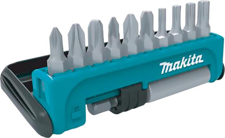 Actual product image Makita D-64995 Bit set 11pcs (T20, PZ2, T30, PH1, T25, 1/4", PH2, T15, PH3, PZ1, PZ3)