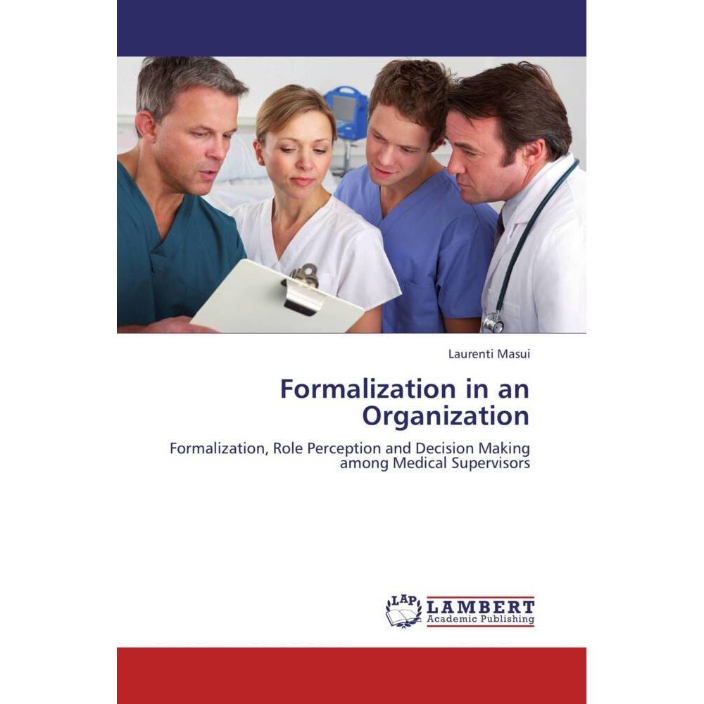 Formalization in an Organization, Fachbücher