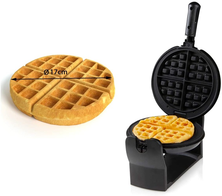 Actual product image Domo Waffle iron Rotating
