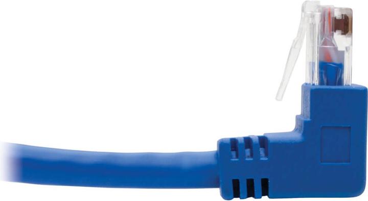Actual product image Eaton Up/Down-Angle Cat6 Gigabit Molded UTP Ethernet Cable RJ45 Up-Angle M to RJ45 Down-An (U/UTP, CAT6, 0.31 m)