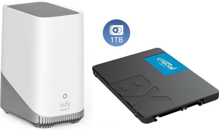 Actual product image eufy Homebase 3 S380 + 1TB (1000GB) SSD - Bundle Benefit (1000 GB)