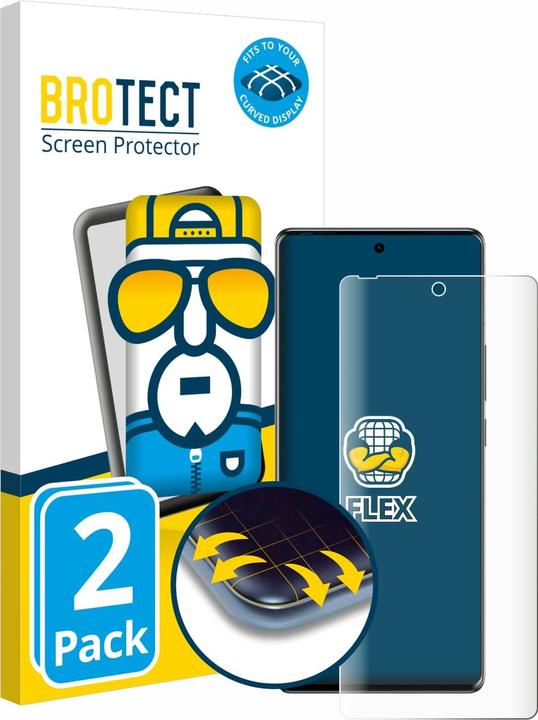 Image du produit BROTECT Protection d'écran intégrale (2 pièce(s), Tecno Spark 20 Pro)