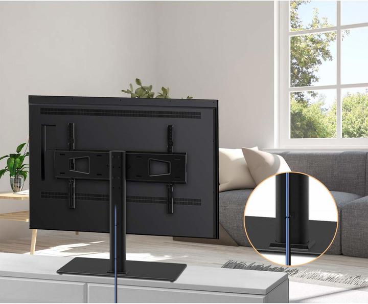 Image du produit Manhattan Support pour téléviseur réglable en hauteur au maximum (Tables, 65", 45 kg)