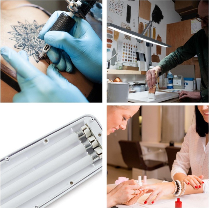 Image du produit Velleman Lampe de bureau (1150 lm, G5)