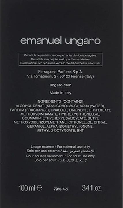 Produktbild Emanuel Ungaro Ungaro - Homme Iii Parfum Aromatique (Eau de Toilette, 100 ml)
