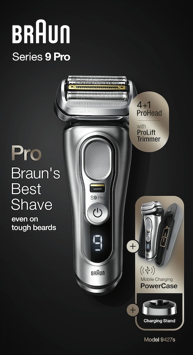Actual product image Braun Series 9 wet&dry