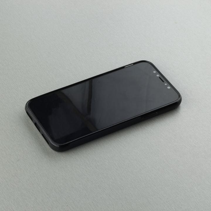 Produktbild PhoneLook Hülle Silikon schwarz Marble Good Vibes Only (Apple iPhone XS, Apple iPhone X)