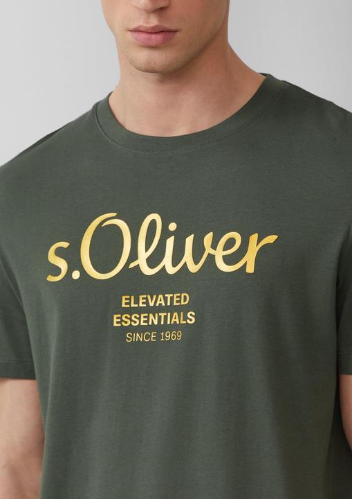 Produktbild S.Oliver T-Shirt T-Shirt mit Logo-Print (XXL)