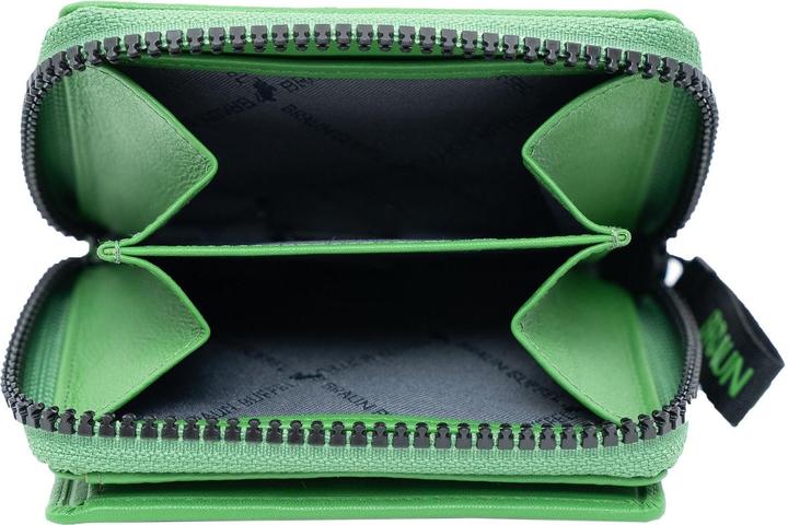 Actual product image Braun Büffel Capri wallet RFID protection leather 11 cm