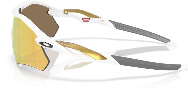 Produktbild Oakley Radar Plate (Poliert Weiss, Polished White, Weiss, Weiss glänzend, Prizm 24K polarisiert, Prizm 24k polarized)