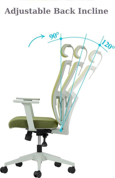 Produktbild Kalune Design Lumbar 126 Green Office Chair
