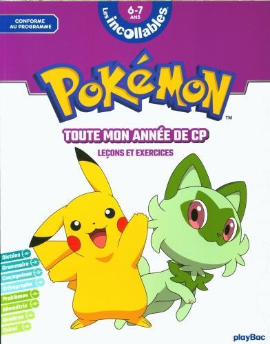 Actual product image Pokémon : toute mon année de CP, 6-7 ans : leçons et exercices (French, Collectif, 2025)