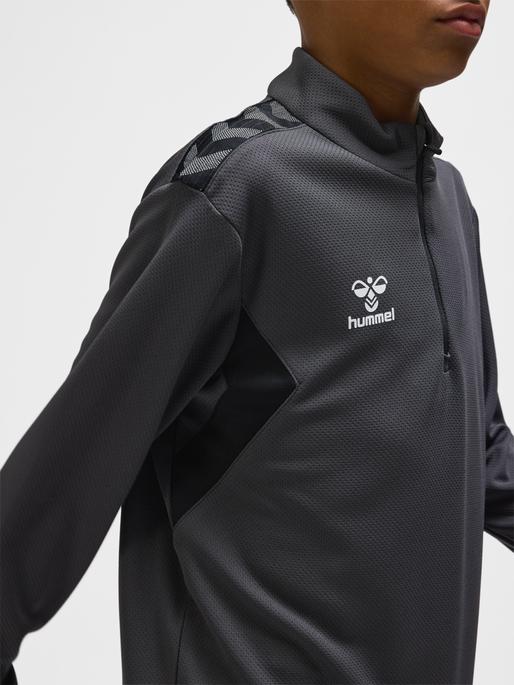Actual product image hummel Hmlauthentic Half Zip Sweat Kids (164)