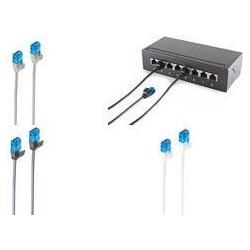 Thumbnail - Shiverpeaks -BASIC-S--Patchkabel cat. 6 U/UTP slim, schwarz 10,0m (U/UTP, CAT6, 10 m), Netzwerkkabel