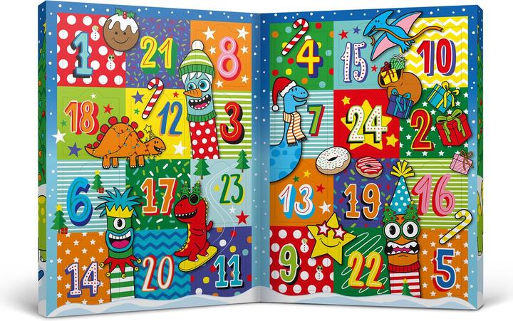 Actual product image United Oddsocks Advent Calendar Socks (30 - 38)