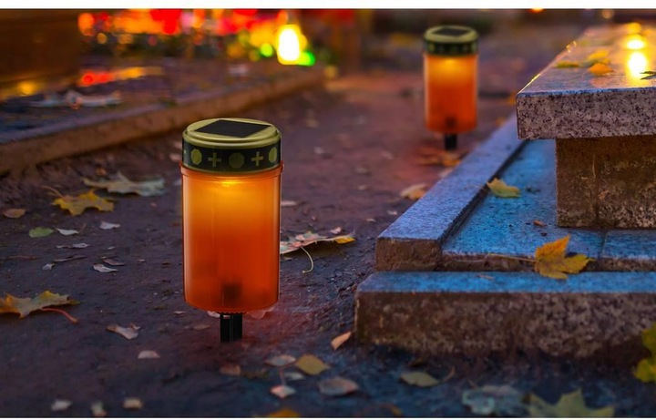 Actual product image No Name Solar Grave Light incl. Ground Spike (1 x)