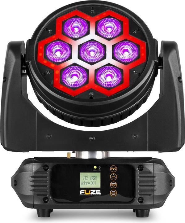 Image du produit BeamZ Tête mobile Fuze712 (12 W, LED)