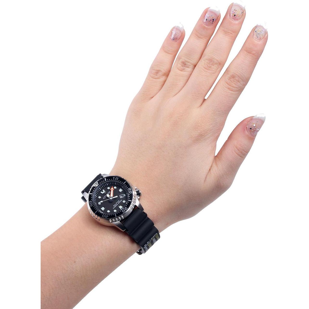 Thumbnail - Citizen, Armbanduhr, EP6050-17E Eco-Drive Promaster-Sea Taucheruhr Damen 34mm, Schwarz, (Taucheruhr, 34 mm)