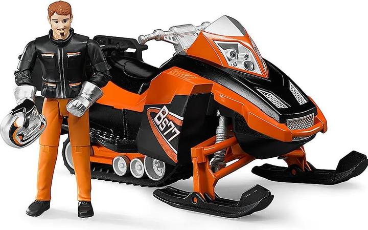 Immagine prodotto Bruder BR Motoslitta con autista e attrezzatura 21x9.3x9.3cm bWorld